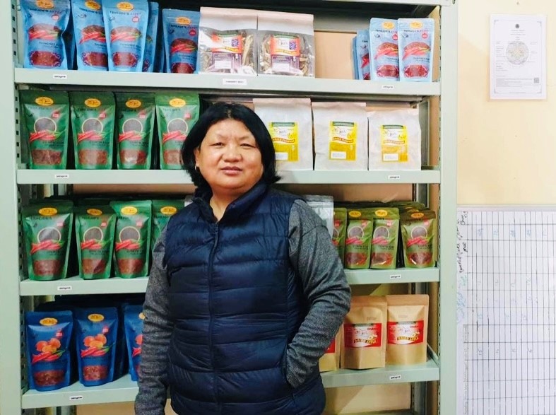 Alumna empowering women through entrepreneurship in Bhutan 